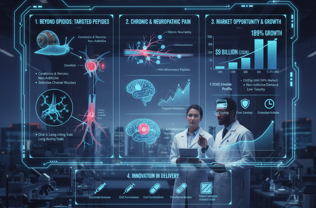 How Peptide-Based Pain Treatments Are Replacing Opioids